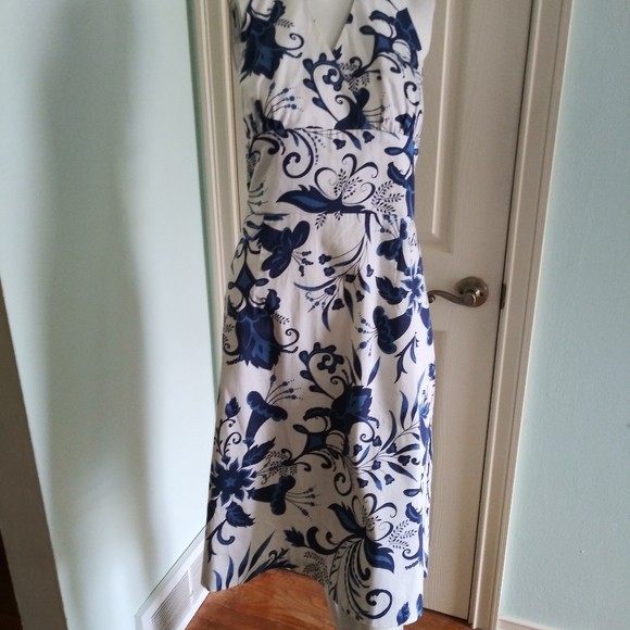 AGB Dress Floral A-line Halter Dress - Picture 6 of 9